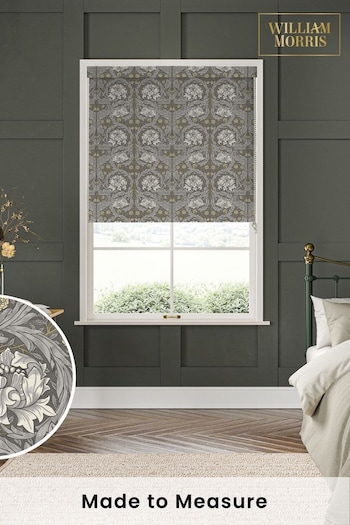 William Morris At Home Iron Grey African Marigold Made to Measure Roller Blind (AM3128) | £61