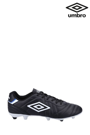 Umbro Black Speciali Liga Firm Ground Football Boots Brand (AM3249) | £44