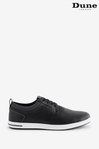 Dune London Black Wide Fit Travels Colour Detail Trainers (AM3287) | £75