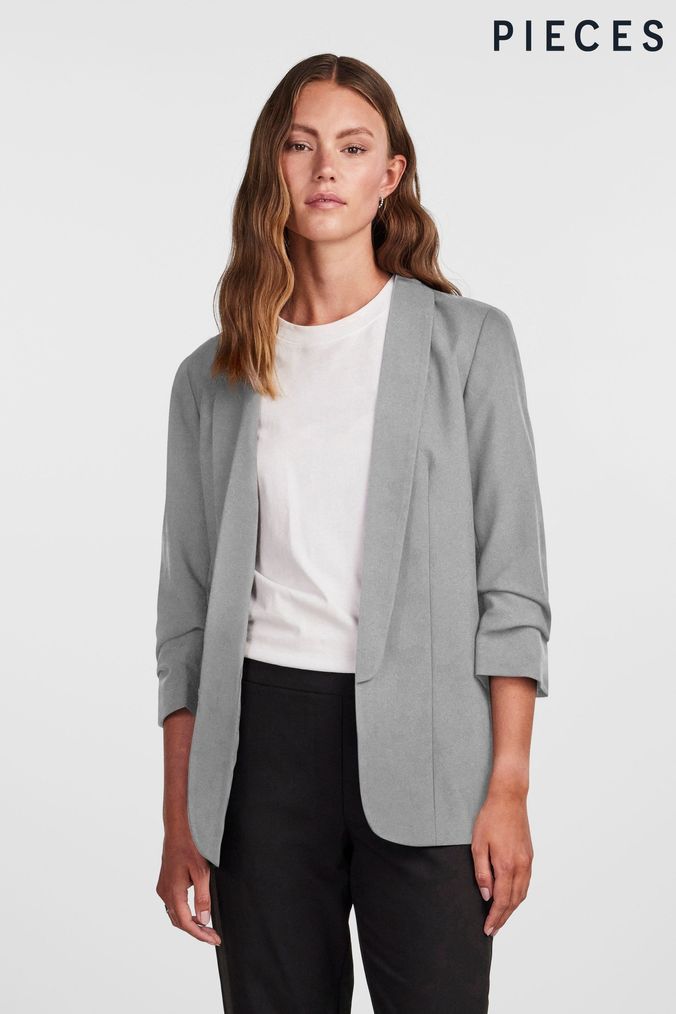 Buy Women s Jackets Grey Blazer Coatsandjackets Online Next UK