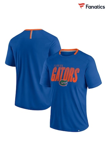 Fanatics Blue College Florida Gators Defender T-Shirt (AM4291) | £30