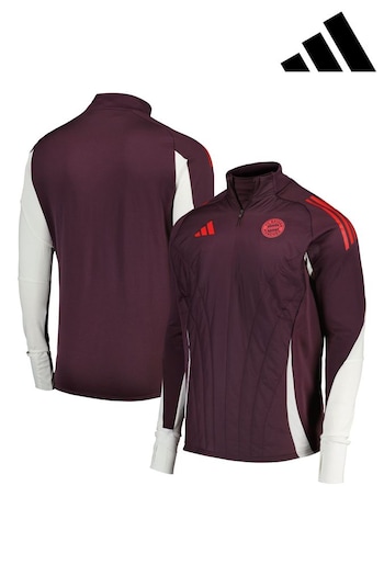 adidas Red FC Bayern Training Winterised Sweat Top (AM4381) | £75