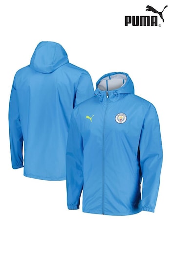 Puma Blue Manchester City Training All Weather Jacket (AM4382) | £80