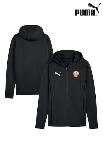 Puma Black Barnsley Casual Hooded Jacket (AM4400) | £65