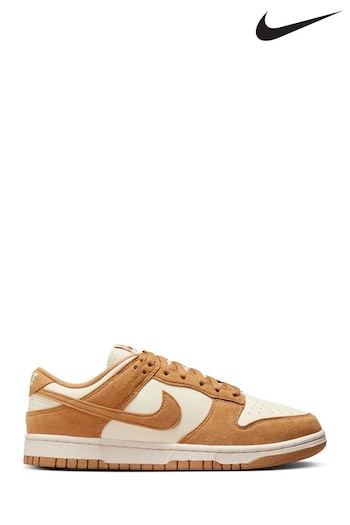 Nike Gold/White Dunk Low Trainers (AM5099) | £110