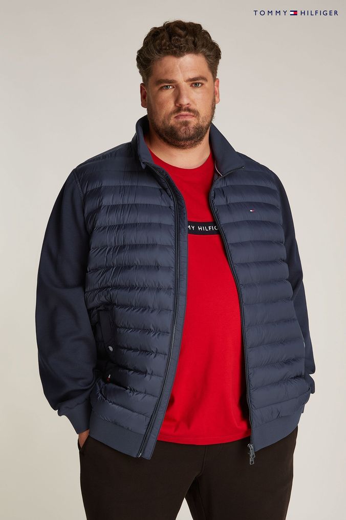 Buy Men s Tommy Hilfiger Plus Size Coatsandjackets Online Next UK