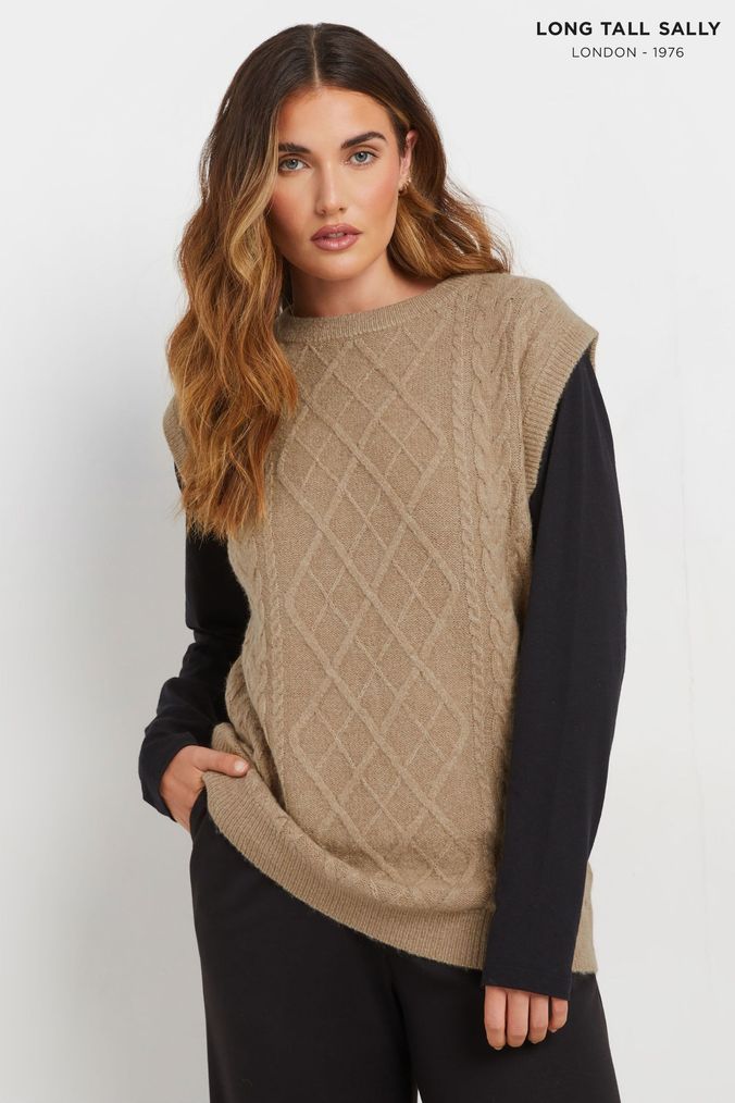 Buy Women s Vests Long Tall Sally Tops Online Next UK