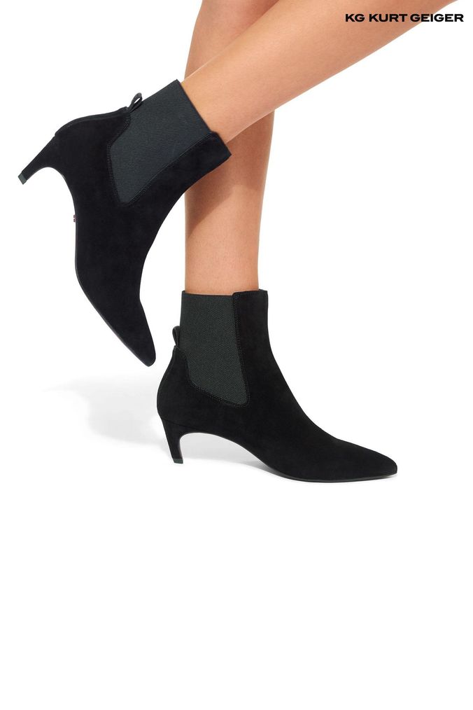 KurtGeiger Violet Black spore Suede