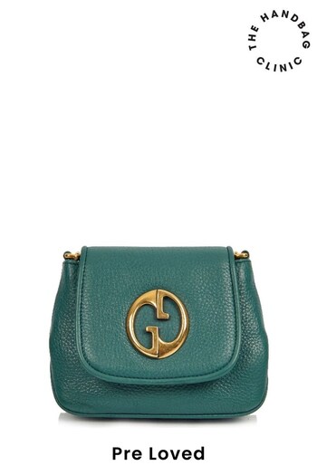 Gucci Blue 1973 Crossbody Leather Handbag (AM6237) | £525