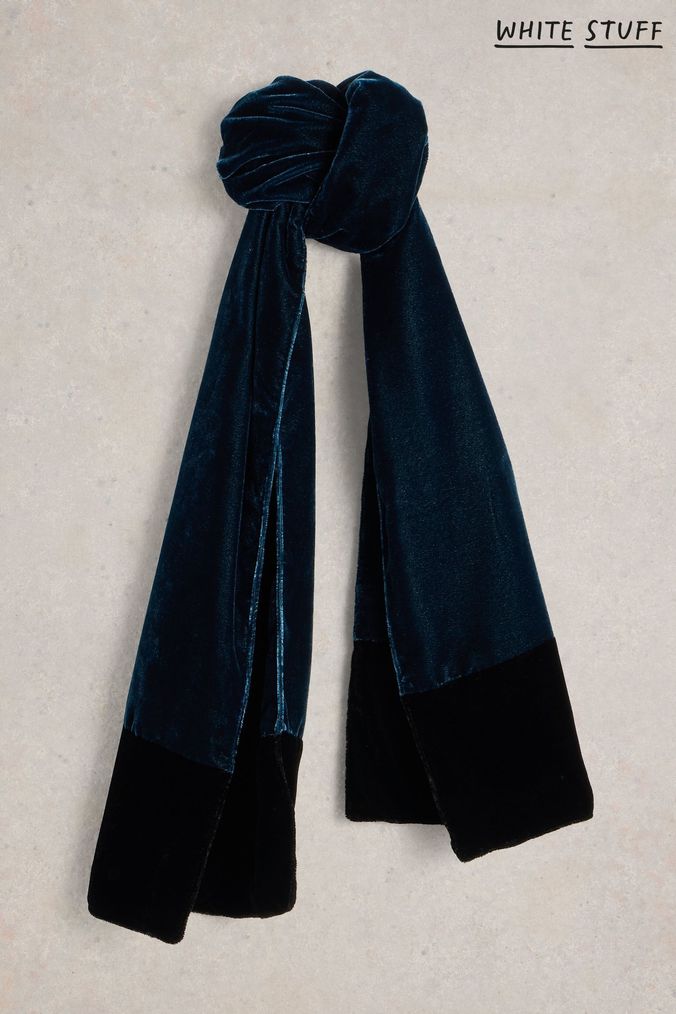 Scarves at white stuff shop