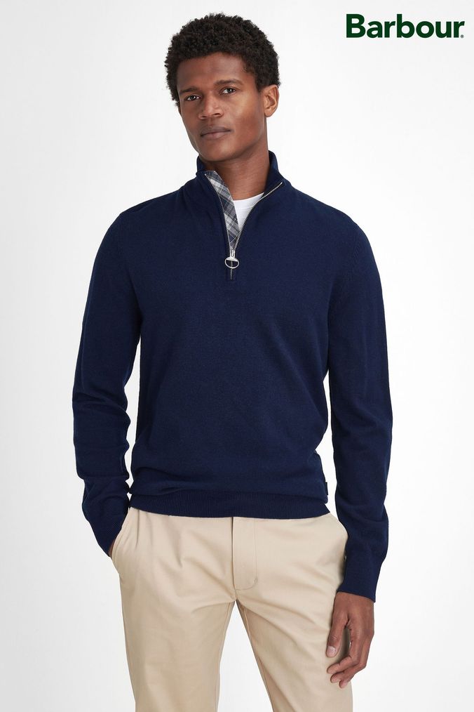 Barbour jumper Blue new arrivals