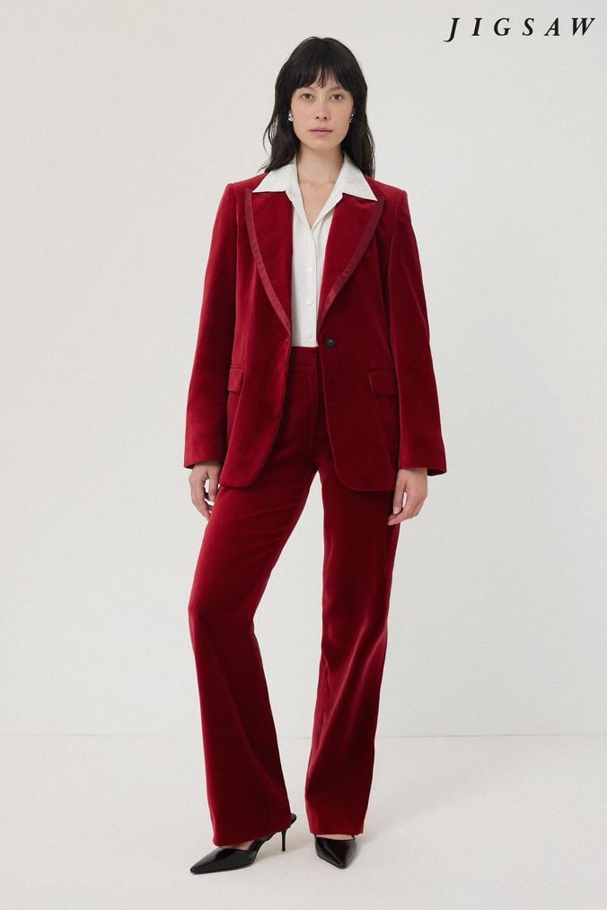 Jigsaw velvet jacket 2025