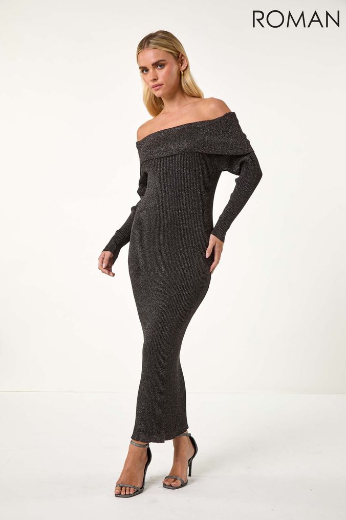Roman bardot dress new arrivals