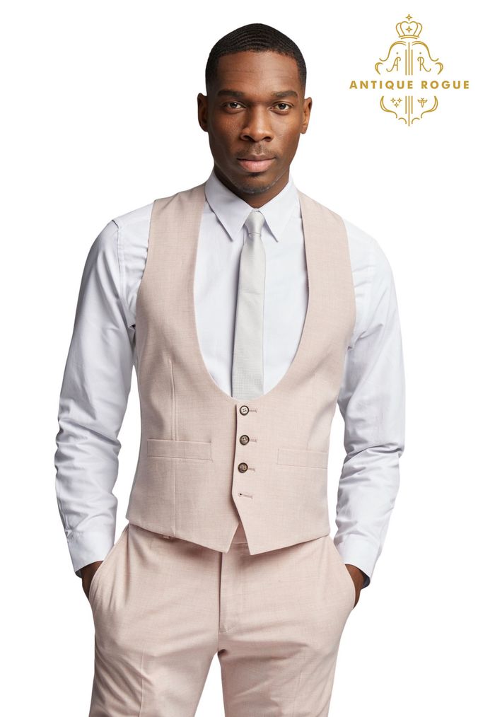Buy Men s Pink Waistcoats Online Next UK