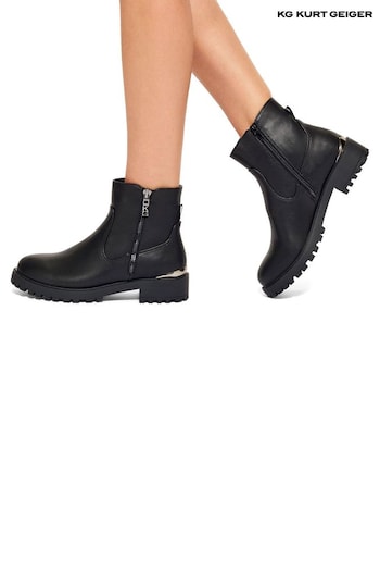 KG Kurt Geiger Tahira2 Black Boots (AN1171) | £89