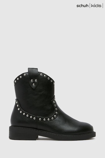 Schuh Cactus Western Black Boots (AN1824) | £34