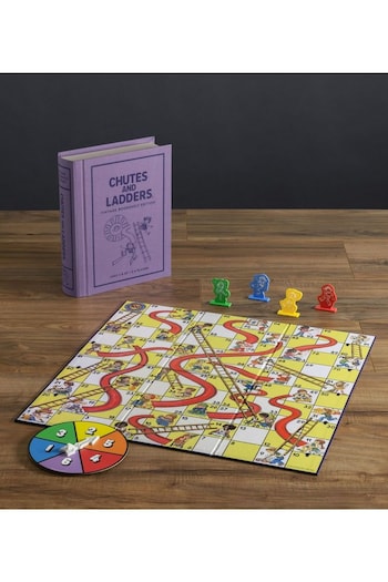 WS Games Lilac Chutes and Ladders Vintage Bookshelf Board Game (AN2068) | £45