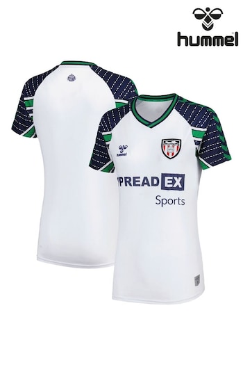 Hummel White Womens Sunderland Away Shirt 2024-25 (AN2575) | £60