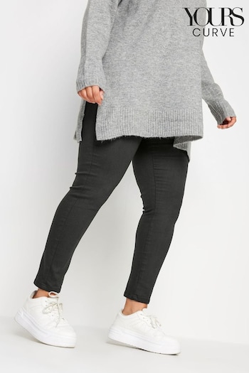 Yours Curve Grey Stretch Pull on Jeggings (AN2639) | £27