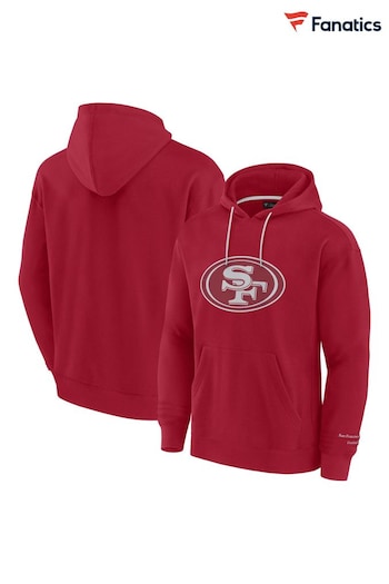 Fanatics Red NFL San Francisco 49 Years Elements Fleece Pull-Over Hoodie (AN2774) | £85