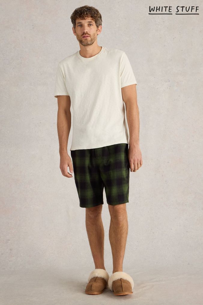 Mens smart checked shorts new arrivals
