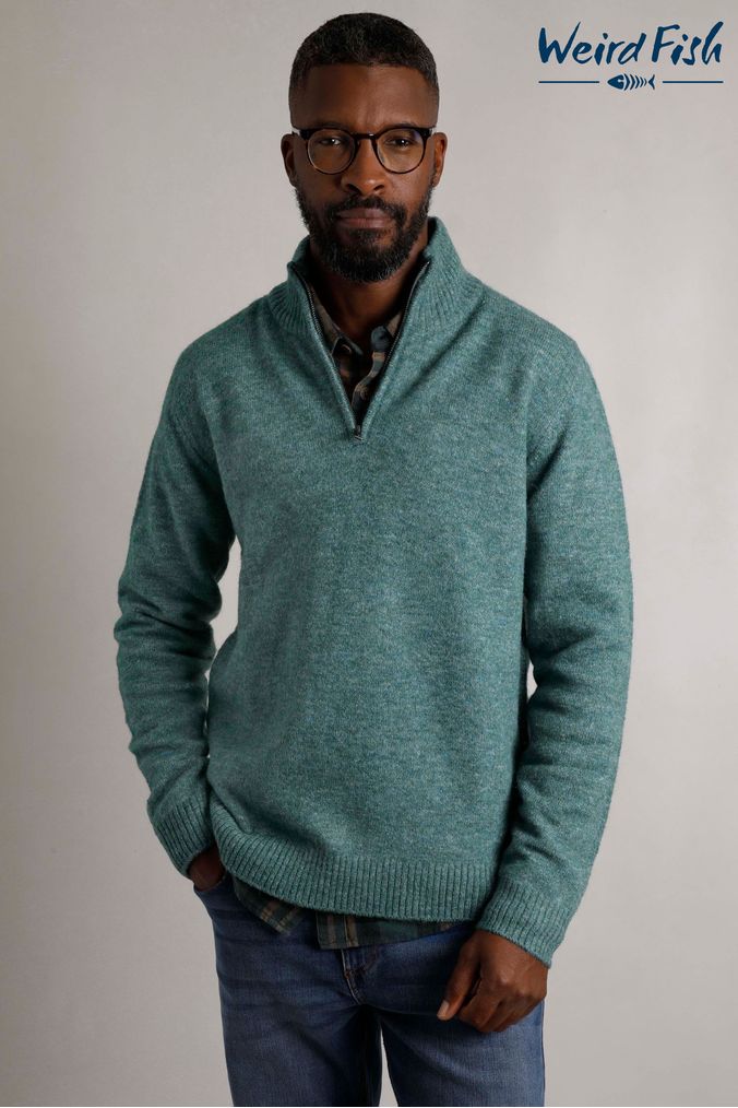Buy Men s Weird Fish Knitwear Online Next UK