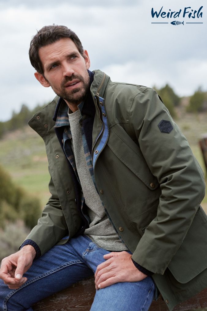 Weird fish coat mens outlet