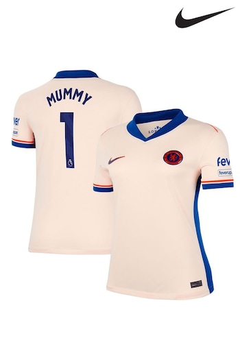 Nike Cream Womens Mummy Chelsea Away Stadium Shirt 2024-25 (AN4233) | £95