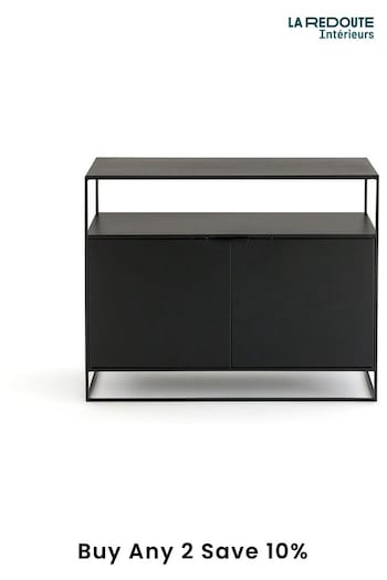 La Redoute Intérieurs Oak Hiba Industrial Metal Sideboard (AN4373) | £525