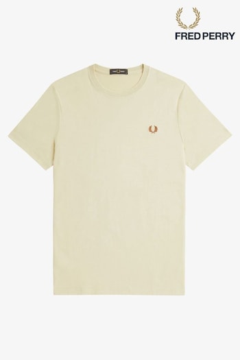 Fred Perry Crew Neck 100% Cotton T-Shirt (AN4559) | £40