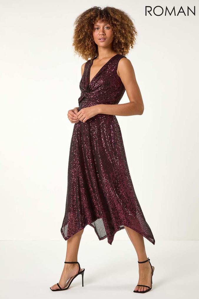 Roman sparkly dress store
