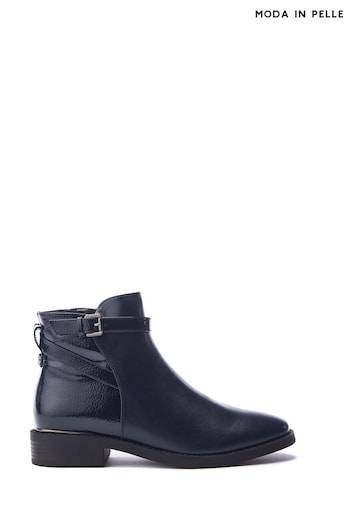 Moda in Pelle Laira Smart Ankle Boots With Strap Detail (AN6635) | £129