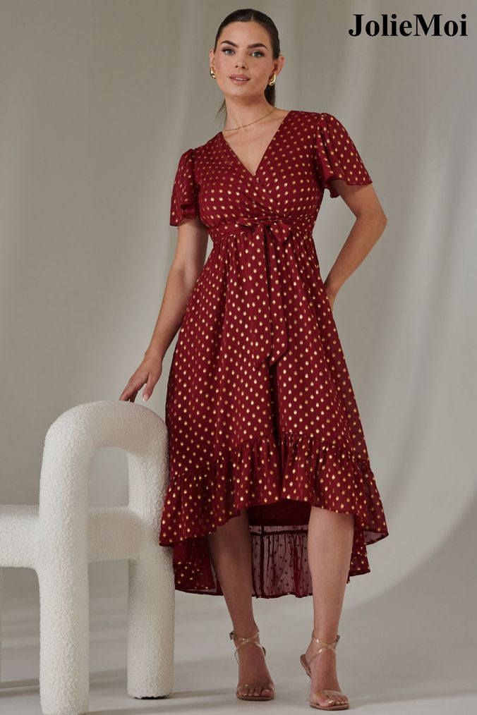 Buy Women s Red Spots Dresses Online Next UK