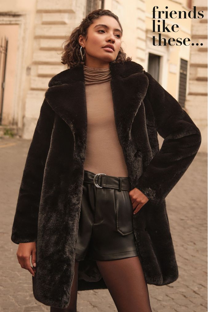 Next womens teddy bear coat outlet