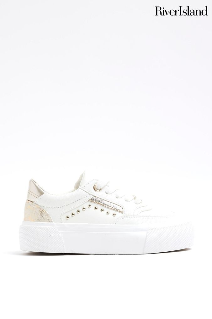 Buy Girls River Island White Trainers Online Next UK