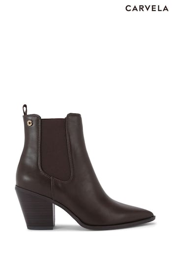 Carvela Ranch Ankle Brown Boots (AP0161) | £149