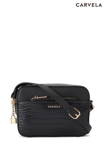 Carvela Latte Camera Black Bag (AP0217) | £79