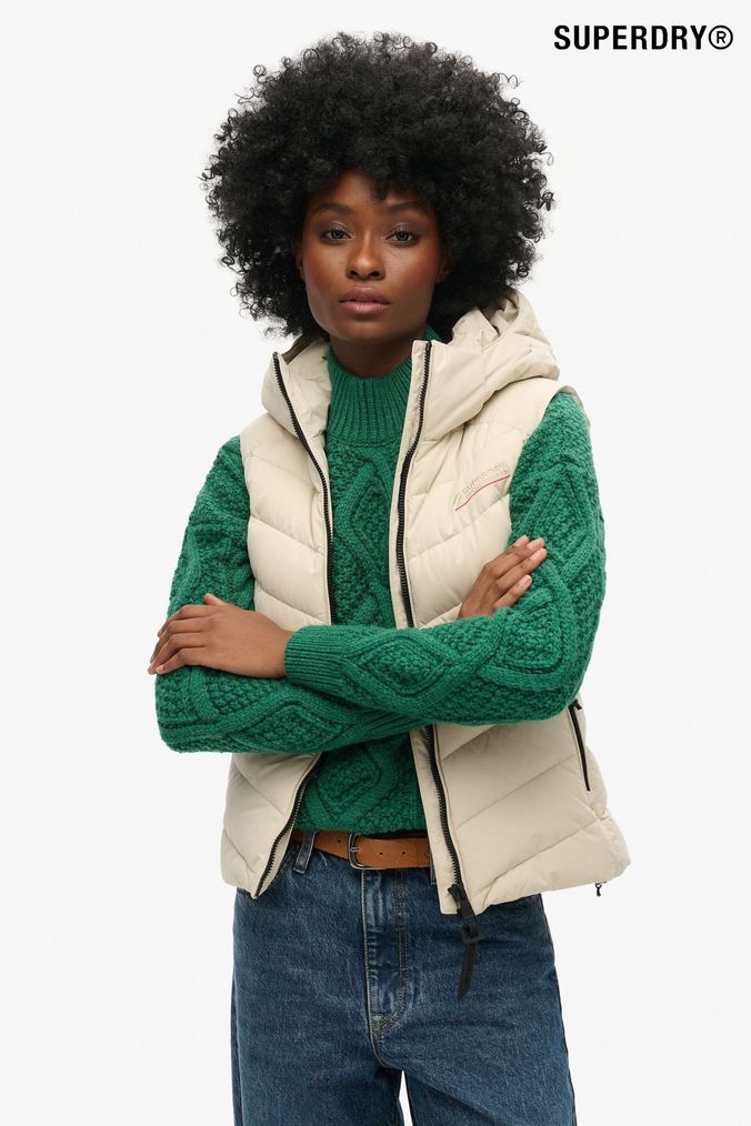 Superdry gilet womens best sale