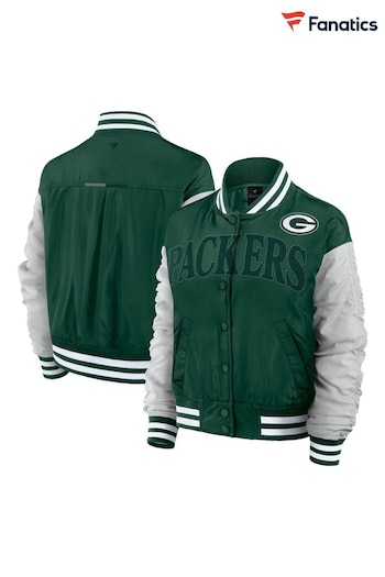 Fanatics Womens NFL Green Bay Packers Elements Poly Jacket (AP5540) | £120