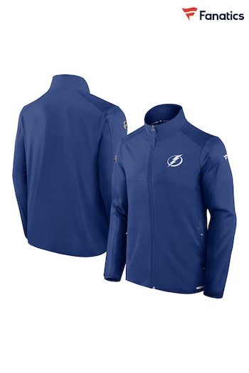 Fanatics Blue NHL Tampa Bay Lightning Authentic Pro Rink Full-Zip Fleece Jacket (AP5575) | £85