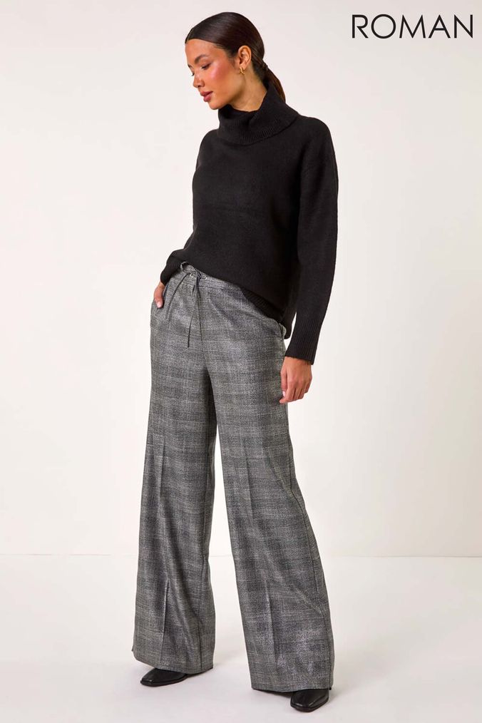 Next womens grey trousers deals
