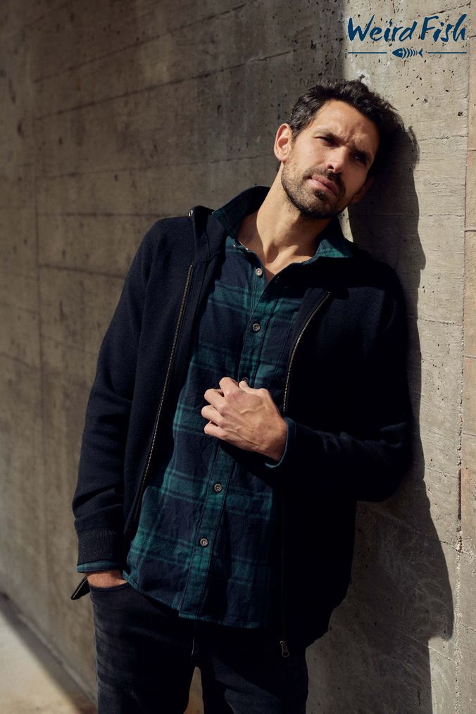 Buy Men s Jumpers Hooded Knitwear Online Next UK