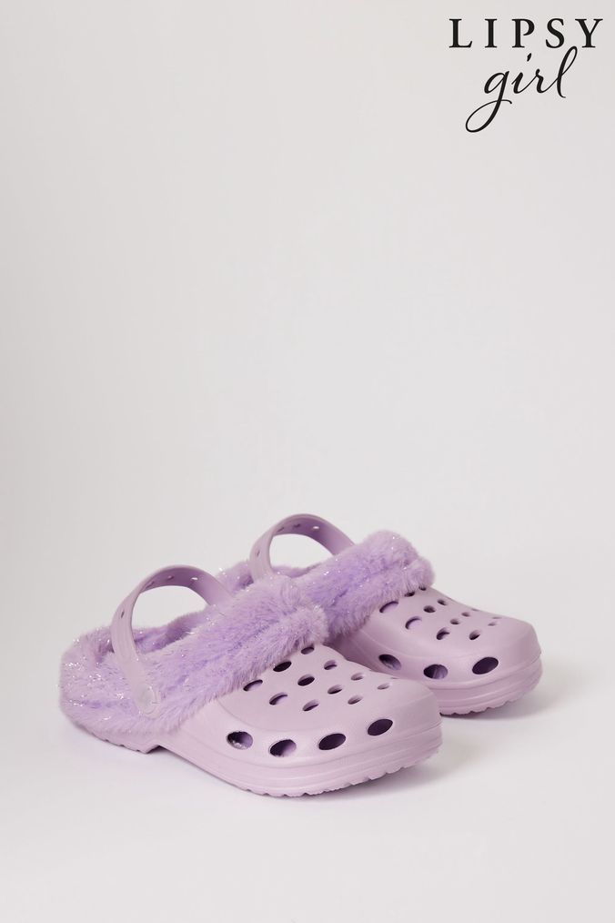 Girls purple slippers new arrivals