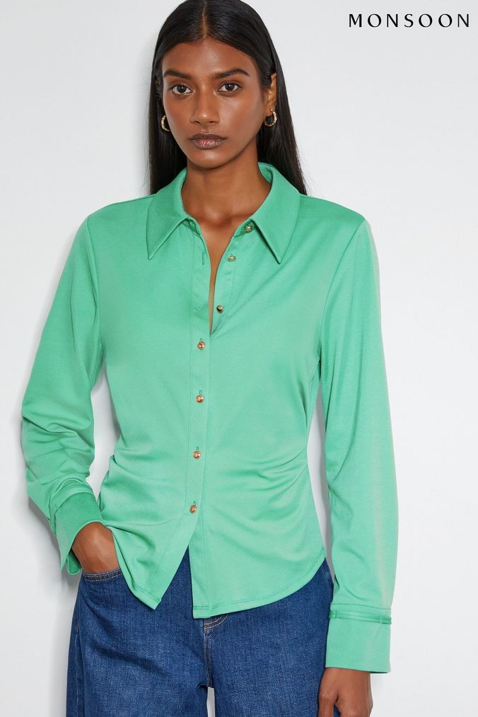 Mint green tops for ladies new arrivals