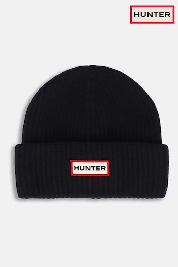 Hunter Fachfin Black Beanie (AR4046) | £40