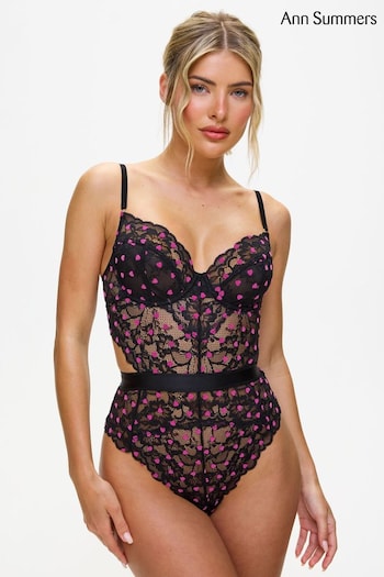 Ann Summers Pink Hold Me Tight Planet Lace Body (AR6577) | £34