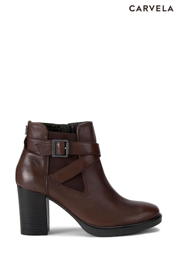 Carvela Silver 2 Brown Boots (AR8945) | £159