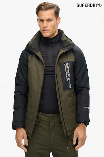 Superdry Green Ski Freestyle Core Jacket (AR9072) | £200