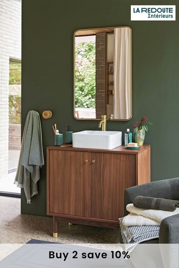 La Redoute Intérieurs Lambro Walnut Bathroom Sink Unit (AR9290) | £875