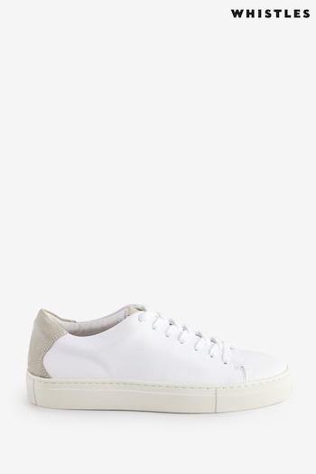 Whistles White Raife Minimal Trainers (AR9411) | £139